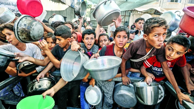 gazze icin 100 sehirde aclik grevi AzLFADAT