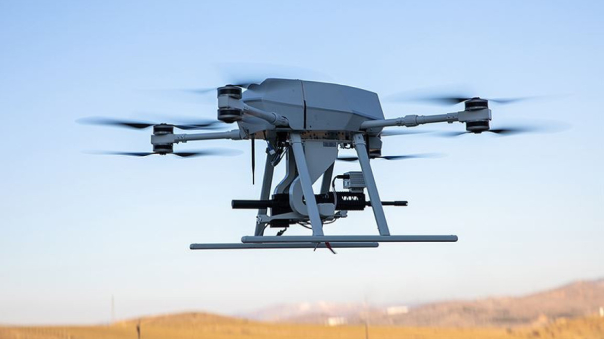 alman polisi tehdit teskil eden dronelari dusurebilecek QH4J539l