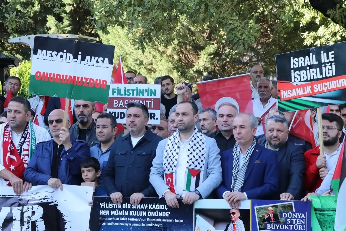 cankirida gazzeye destek gosterisi dCknVye2