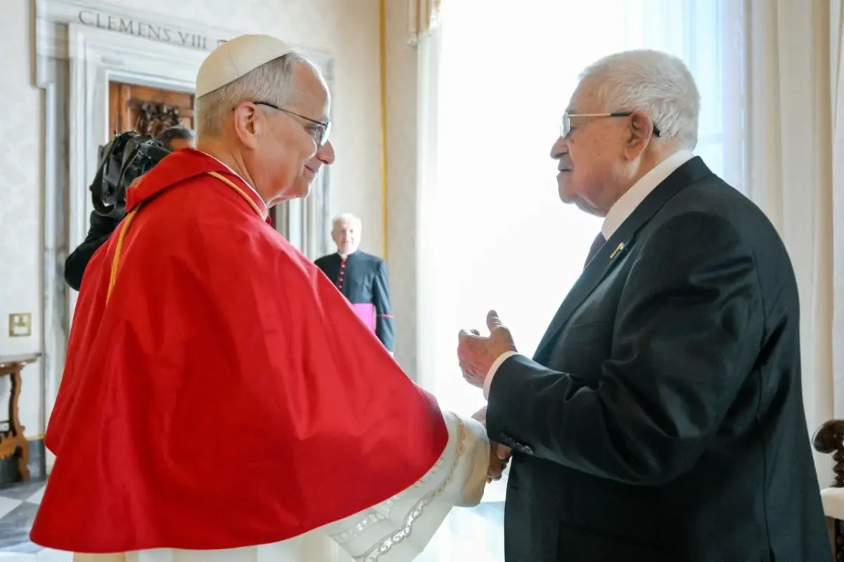 mahmud abbas papa 14 leo ile gorustu 4OnDISiH.jpg