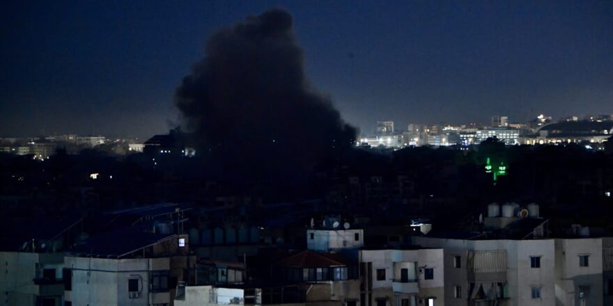 Beyrut’ta İsrail’in Hava Saldırıları: Dahiye Bölgesi Hedef Alındı